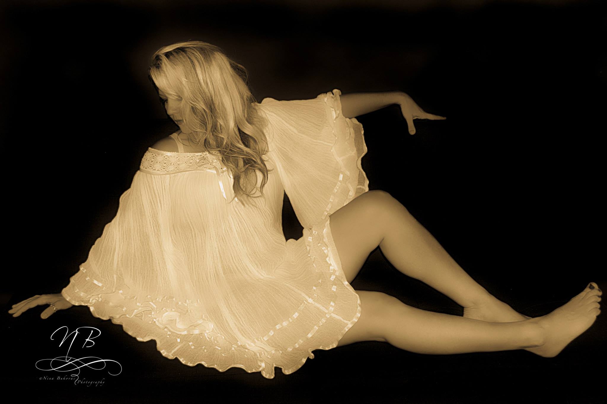 Boudoir portrait